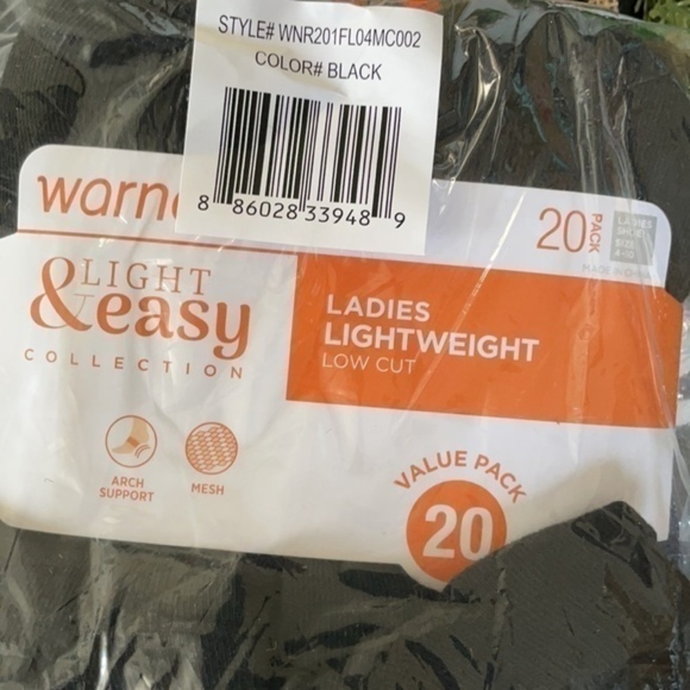 New(20pairs) Socks low cut light & easy arch support TB